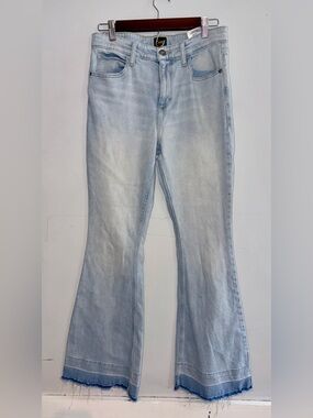 LEE Flare Light Wash Vintage Inspired Jeans sz 8